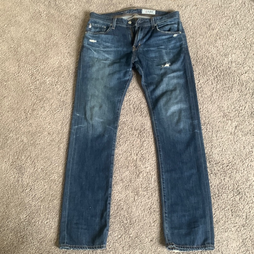 AG (AG-ED DENIM) The Matchbox / Slim Straight 32x29